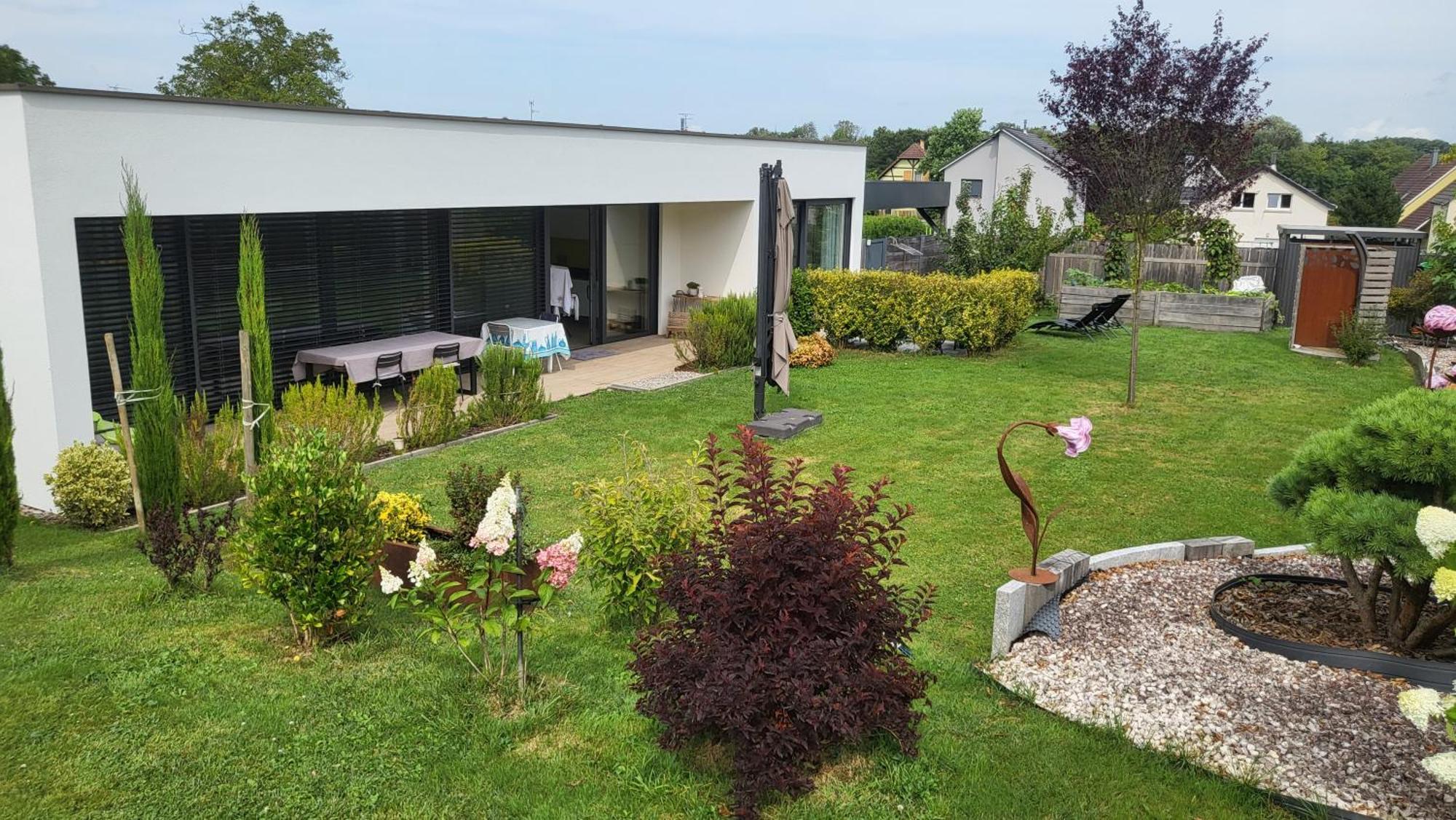 Bed and Breakfast Le Jardin des Pies à Manspach Extérieur photo